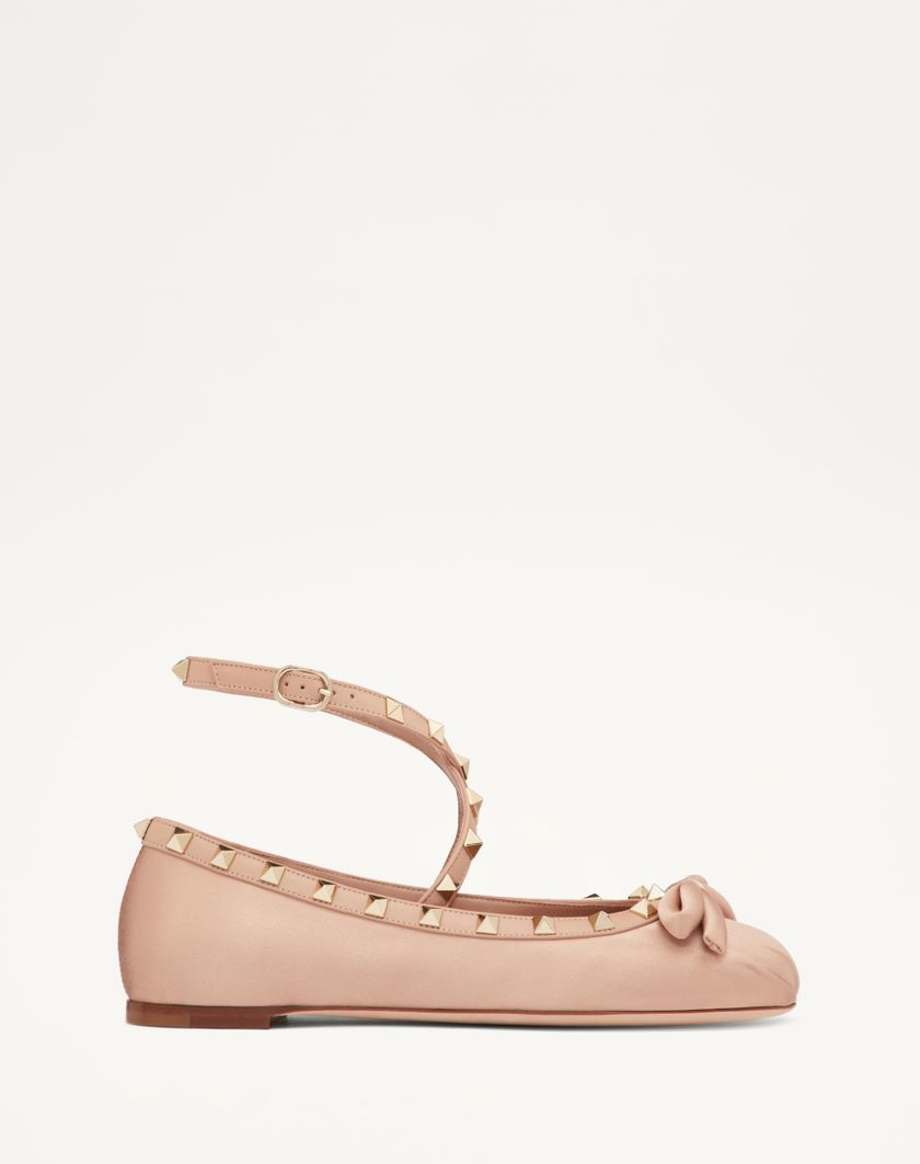 ROCKSTUD SATIN BALLERINA - Image 6